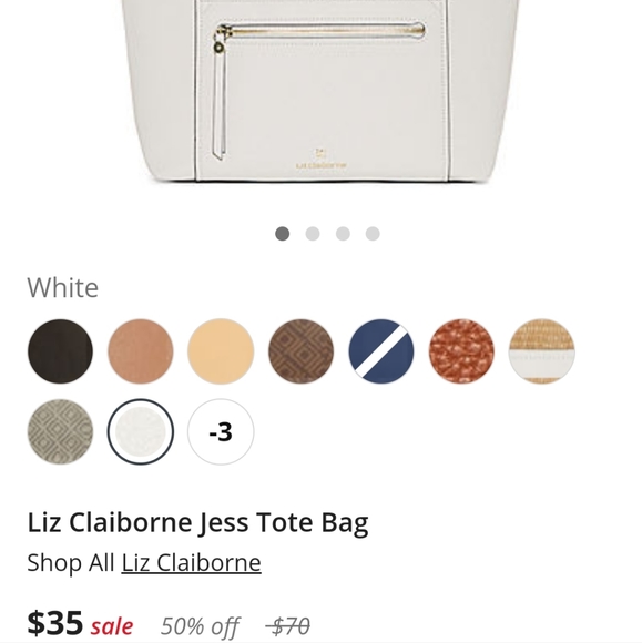 LC Jess Shopper Tote Shoulder Bag - Picture 8 of 8